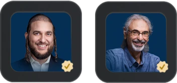 Mendy Hershkowitz and Marty Laskin